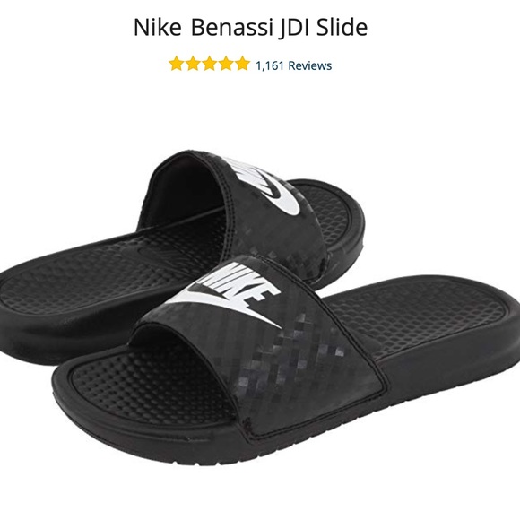 nike athletic slides